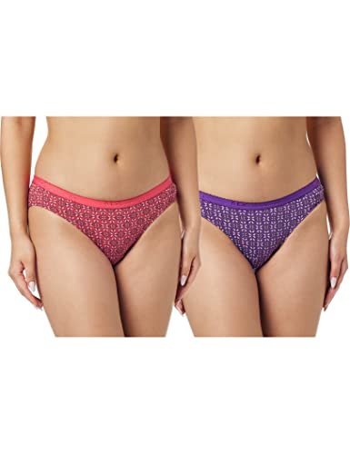 Buy Jockey Women S Cotton Bikini Pack Of Multicolor L