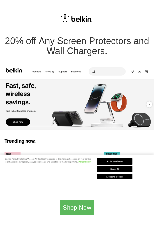 Belkin Coupon Codes Buy 1 Dock or Cable and Get One 30 off. Belkin